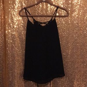 Black dress tank